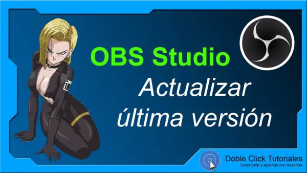 Cómo actualizar OBS Studio